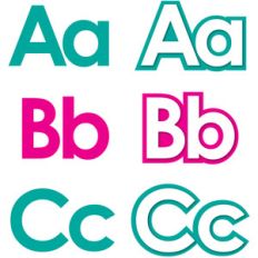 school letters - abc