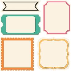 5 layered shapes