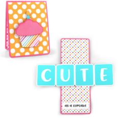 twist pop card cupcake