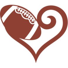 arabesque heart football