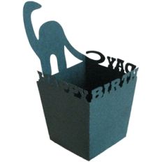 dinosaur birthday candy box - brontosaurus
