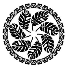 leafy mandala