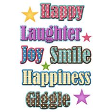 planner happy words set
