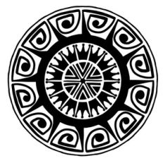 hawaiian tropical mandala