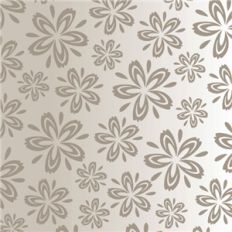 gray flower pattern