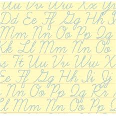 cursive pattern