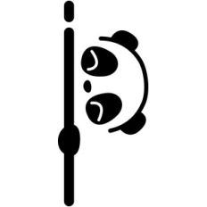 panda letter i