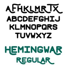 hemingwar font