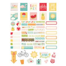 summer planner stickers