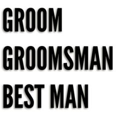 groom 