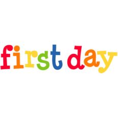 first day title - back to school