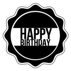 happy birthday seal