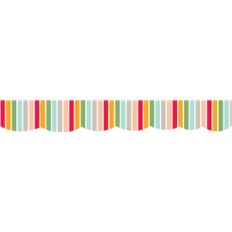 striped scallop border