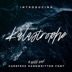 katastrophe font