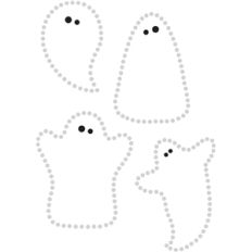rhinestone ghosts