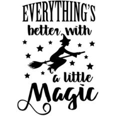 everything's better with a little magic