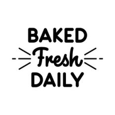baked fresh daily