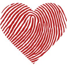 fingerprint heart