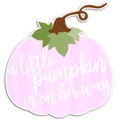 pumpkin on her way