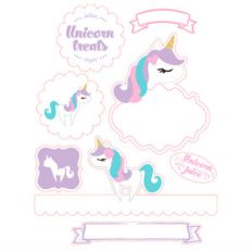 unicorn party printables