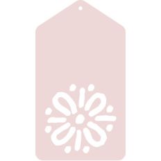 flower tag