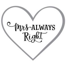 mrs always right phrase