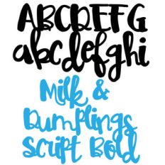 zp milk and dumplings script bold