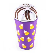 candy corn halloween treat cup