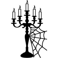 candle holder halloween