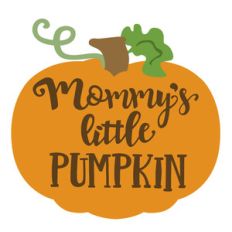 mommy's little pumpkin