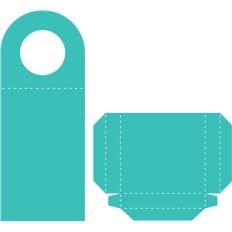 bottle label tag-big pocket