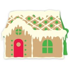 gingerbread house card
