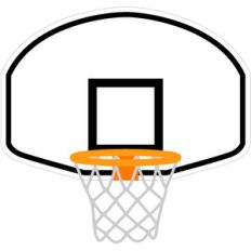 basketball hoop - slam dunk
