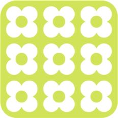 flower square med