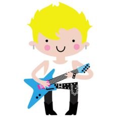 80's pop - blond rocker