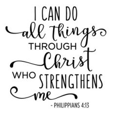 i can do all things through christ
