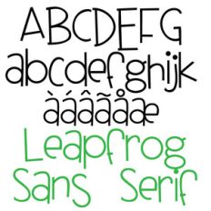 zp leapfrog sans serif