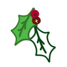 holly leaf and berry