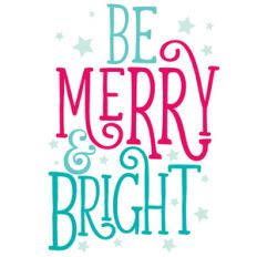 be merry and bright quote