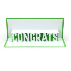 pop up card congrats