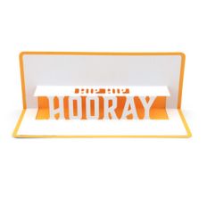 pop up card hooray