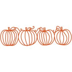 pumpkins border