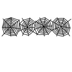 cobwebs repeating border