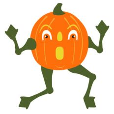 scared pumpkin