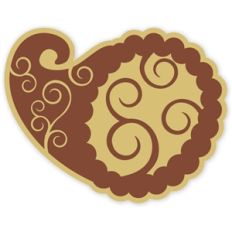 flourished cornucopia