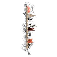 spooky vertical border