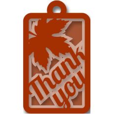 autumn tag - thank you maple