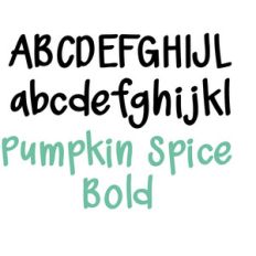 pumpkin spice bold
