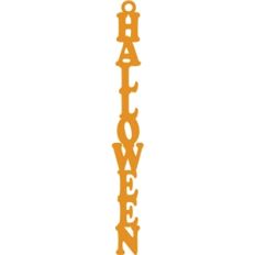 halloween word tag