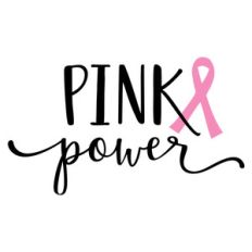 pink power - breast cancer quote